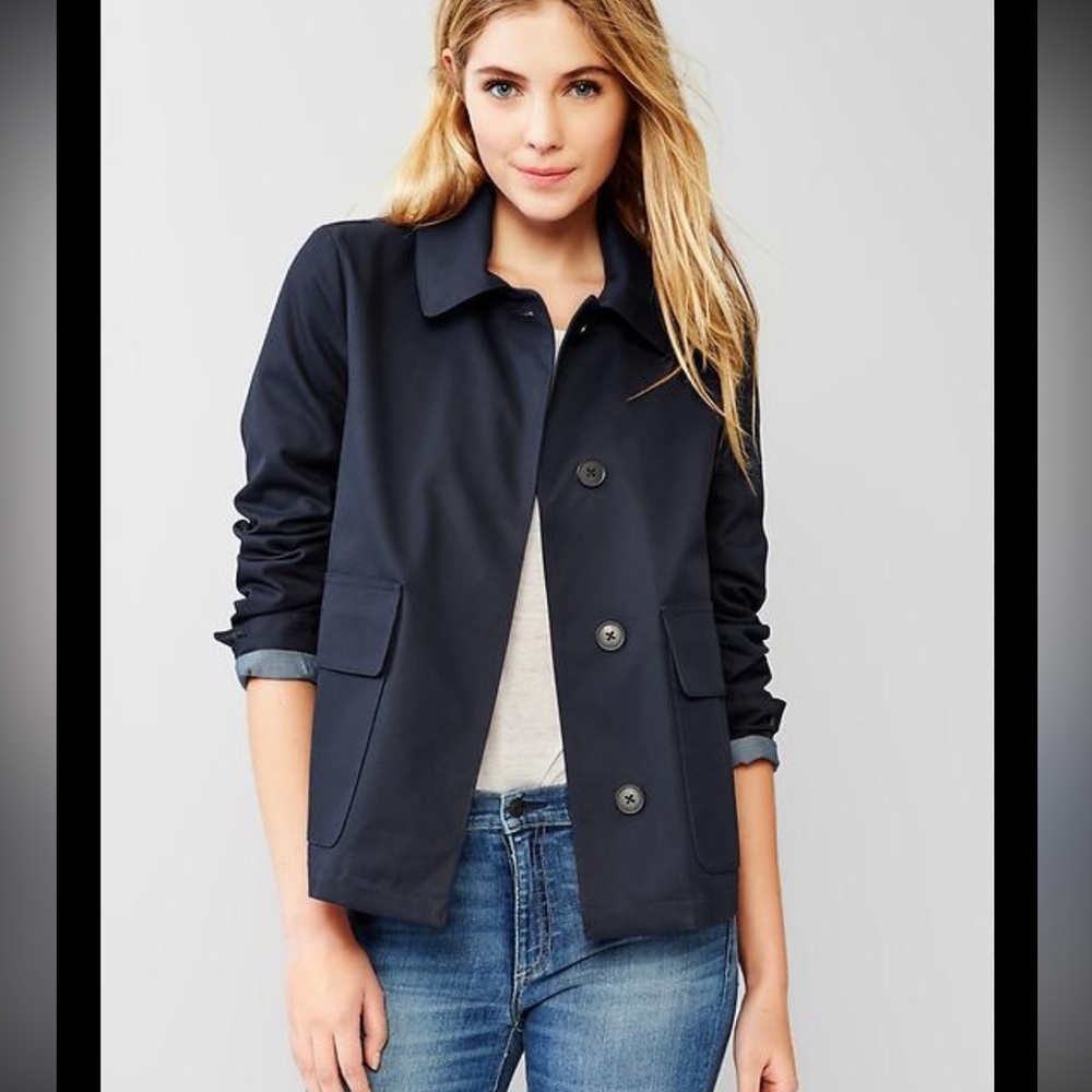 Gap Short Mac Cargo Navy Jacket
